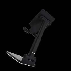 phone holder floats in the air